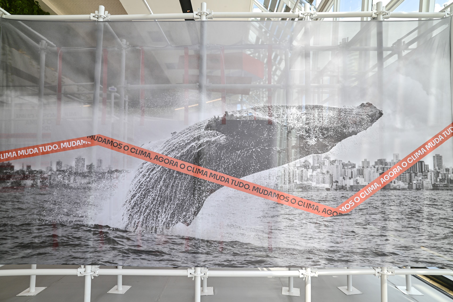 Exposição imersiva sobre crise climática chega ao Rio
