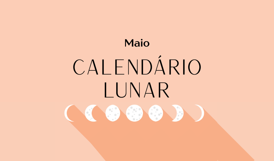 Calendário lunar de maio de 2026