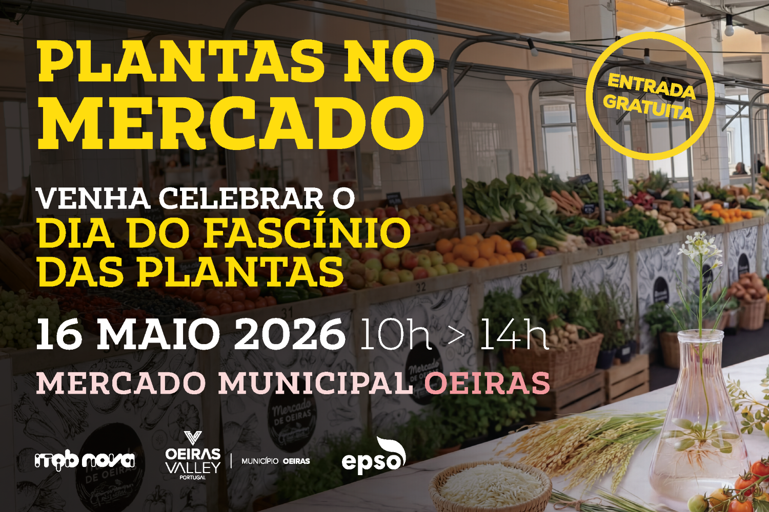 Vegetais no Mercado – Revista Jardins