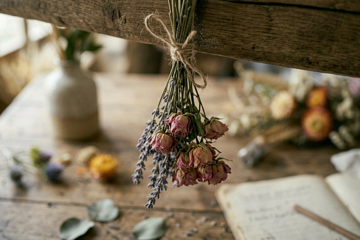 Maquinação de flores secas – Revista Jardins