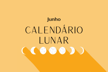 Calendário lunar de junho de 2026