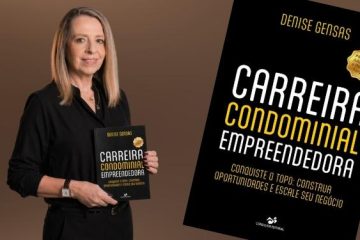 Denise Gensas lança livro inédito sobre curso empreendedora no mercado condominial