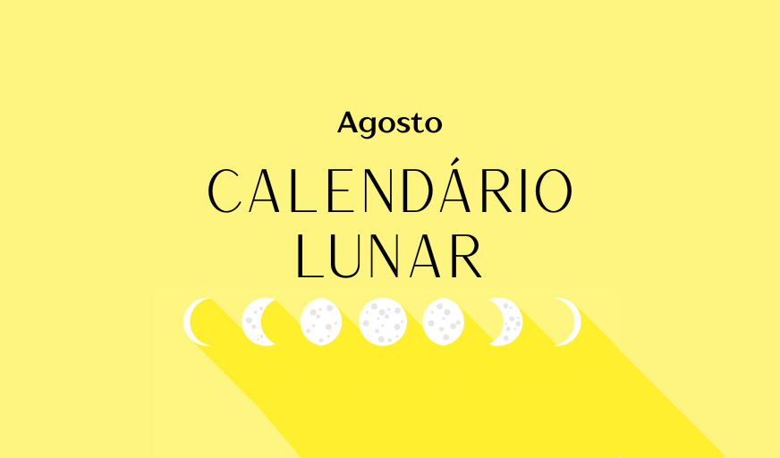 Calendário lunar de agosto de 2026