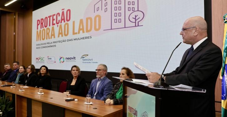 Projeto ‘Proteção Mora ao Lado’ engaja condomínios de SC no enfrentamento à violência contra a mulher