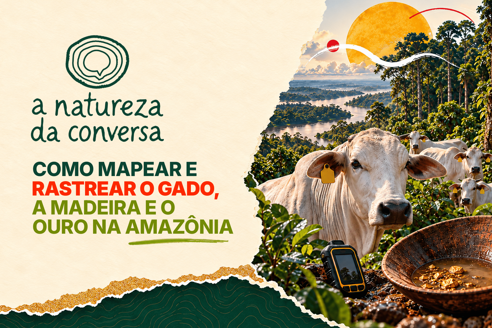A Natureza da Conversa #6 – Porquê mapear e rastrear o rebanho, a madeira e o ouro na Amazônia